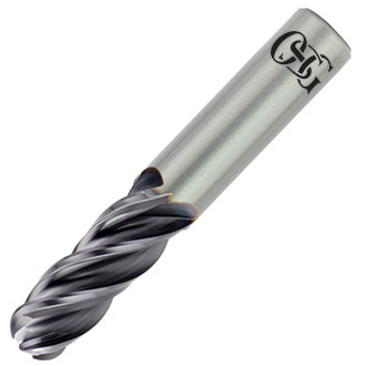 3/4 L.O.C. 4-Flute PART NO TiALN Coating OSGVG4412500BN 1/4 HY-PRO CARB VGx Variable Index Ball-End End Mill OSG VG441-2500-BN Series VG441BN 